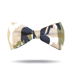 "Salute The Troops" Camo Bow Tie