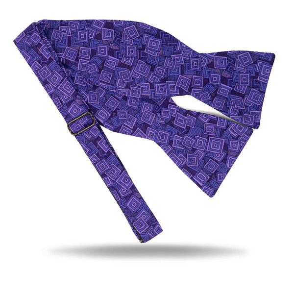 "Purple Hopscotch" Tie